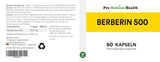 Berberin 500 mg 60 Kapseln   Made in Germany