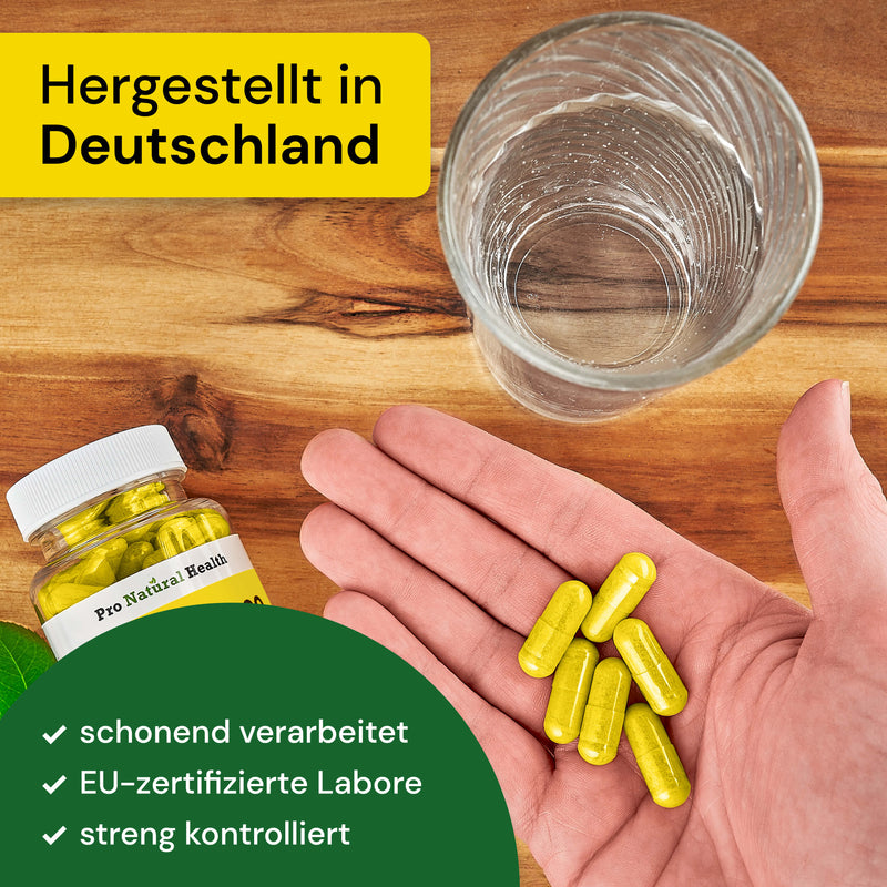 Berberin 500 mg 180 Kapseln  Made in Germany