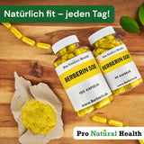 Berberin 500 mg 180 Kapseln  Made in Germany
